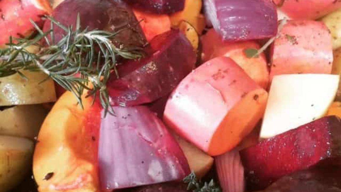 ירקות שורש בתנור, טעמי חמין